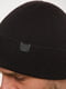 Однотонная черная шапка | 6728723 | фото 4