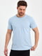 Блакитна базова футболка | 6728799 | фото 6