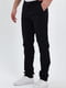 Черные прямые брюки с карманами | 6728819 | фото 4