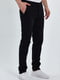 Черные прямые брюки с карманами | 6728819 | фото 5