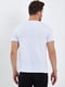 Бавовняна біла футболка з принтом | 6728873 | фото 3