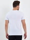 Хлопковая белая футболка с принтом | 6728874 | фото 3