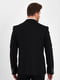 Пиджак черного цвета классического кроя | 6728951 | фото 3