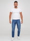 Сині джинси прямого крою | 6728957 | фото 2
