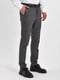 Серые классические брюки с карманами | 6728963 | фото 5