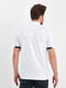 Біла футболка-поло в принт | 6728977 | фото 4