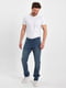 Синьо-сірі джинси прямого крою | 6729013 | фото 6