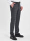 Темно-серые классические брюки с карманами | 6729018 | фото 5