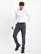 Серые классические брюки с карманами | 6729020 | фото 6