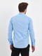 Голубая классическая рубашка на пуговицах | 6729029 | фото 4