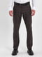 Коричневые классические брюки с карманами | 6729038 | фото 3