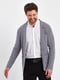 Пиджак серого цвета с накладными карманами | 6729050 | фото 3