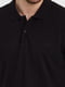 Базова футболка-поло чорного кольору | 6729086 | фото 3