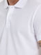 Базова футболка-поло білого кольору | 6729087 | фото 4