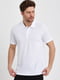 Базова футболка-поло білого кольору | 6729087 | фото 6