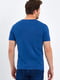 Синяя хлопковая футболка | 6729097 | фото 3