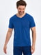 Синя бавовняна футболка | 6729097 | фото 4