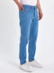 Світло-сині прямі джинси | 6729104 | фото 5