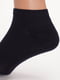Шкарпетки короткі однотонні темно-сині | 6729126 | фото 2