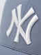 Бейсболка кольору джинс із вишитим логотипом | 6729146 | фото 4