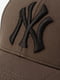 Бейсболка цвета хаки с вышитым логотипом | 6729151 | фото 4