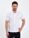 Белая классическая рубашка с коротким рукавом | 6729173 | фото 5