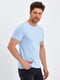 Блакитна базова футболка | 6729179 | фото 6