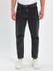Темно-сірі прямі джинси з розрізами | 6729196 | фото 3
