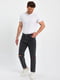 Темно-сірі прямі джинси з розрізами | 6729196 | фото 6