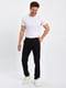Прямые черные брюки с карманами | 6729197 | фото 2