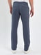 Серо-синие кэжуал брюки с карманами | 6729221 | фото 4