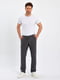 Серые кэжуал брюки с карманами | 6729222 | фото 6