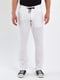 Белые кэжуал брюки с карманами | 6729223 | фото 3