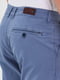 Синие классические брюки с карманами | 6729242 | фото 4