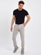 Серые повседневные брюки с карманами | 6729243 | фото 6