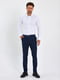 Классические синие брюки с карманами | 6729263 | фото 2