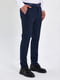 Классические синие брюки с карманами | 6729263 | фото 5
