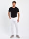 Белые прямые брюки с карманами | 6729265 | фото 2