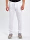 Белые прямые брюки с карманами | 6729265 | фото 3