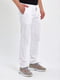 Белые прямые брюки с карманами | 6729265 | фото 5