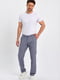 Серые классические брюки с карманами | 6729280 | фото 6