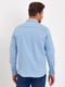 Голубая классическая рубашка на кнопках | 6729336 | фото 3