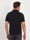 Чорна бавовняна сорочка з коротким рукавом | 6729350 | фото 3