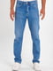 Світло-сині прямі джинси | 6729357