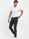 Чорно-сірі джинси прямого крою | 6729439 | фото 4