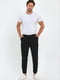 Чорні штани кежуал з кишенями | 6729459 | фото 2
