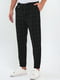 Черные брюки кэжуал с карманами | 6729459