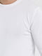 Базовий білий трикотажний джемпер | 6729521 | фото 6