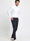 Темно-серые классические брюки с карманами | 6729528 | фото 6