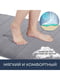 Антиковзаючий водопоглинаючий килимок для ванної з ефектом пам'яті сірого кольору (50 х 80 см)  | 6730752 | фото 2